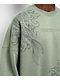 Ninth Hall Koi Pond Green Oversized Crewneck Sweatshirt - Thumbnail image 4 of 6