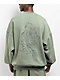 Ninth Hall Koi Pond Green Oversized Crewneck Sweatshirt - Thumbnail image 2 of 6