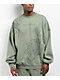 Ninth Hall Koi Pond Green Oversized Crewneck Sweatshirt - Thumbnail image 1 of 6