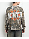 Ninth Hall Layered Text Camo Long Sleeve Thermal T-Shirt - Thumbnail image 2 of 6