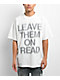 Ninth Hall Leave Them On Read White T-Shirt - Thumbnail image 1 of 2
