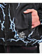 Ninth Hall Lightning Black Hooded Windbreaker Jacket - Thumbnail image 5 of 5