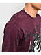 Ninth Hall Little Helper Burgundy Wash Boxy T-Shirt - Thumbnail image 4 of 4