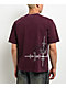 Ninth Hall Little Helper Burgundy Wash Boxy T-Shirt - Thumbnail image 2 of 4