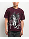 Ninth Hall Little Helper Burgundy Wash Boxy T-Shirt - Thumbnail image 1 of 4