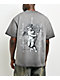 Ninth Hall Little Helper Charcoal Grey Wash T-Shirt - Thumbnail image 1 of 4