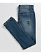 Ninth Hall Lure Drop Distressed Blue Wash Skinny Jeans - Thumbnail image 3 of 3