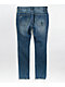 Ninth Hall Lure Drop Distressed Blue Wash Skinny Jeans - Thumbnail image 2 of 3