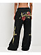 Ninth Hall MTT Black Wide Leg Sweatpants - Thumbnail image 1 of 8