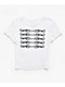 Ninth Hall Marching Band White Crop T-Shirt - Thumbnail image 4 of 4