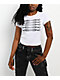 Ninth Hall Marching Band White Crop T-Shirt - Thumbnail image 1 of 4