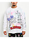 Ninth Hall Maxxxed Out White Long Sleeve T-Shirt - Thumbnail image 1 of 5