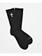 Ninth Hall Metal Cross Black Crew Socks - Thumbnail image 1 of 2