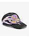 Ninth Hall Miles Distressed Black Strapback Hat - Thumbnail image 4 of 4