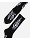 Ninth Hall Mind Over Matter Black Crew Socks - Thumbnail image 2 of 2