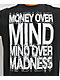 Ninth Hall Money Over Mind Black T-Shirt - Thumbnail image 2 of 2