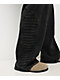 Ninth Hall Moto Seams Black Wash Baggy Sweatpants - Thumbnail image 4 of 6