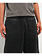 Ninth Hall Moto Seams Black Wash Baggy Sweatpants - Thumbnail image 5 of 6