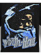 Ninth Hall Moto X Rhinestone Black Boxy T-Shirt - Thumbnail image 2 of 3