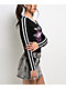 Ninth Hall Neela V Neck Black Crop Long Sleeve T-Shirt - Thumbnail image 3 of 3