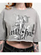 Ninth Hall Olivia Angel Grey Boxy Crop T-Shirt - Thumbnail image 3 of 4
