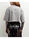 Ninth Hall Olivia Angel Grey Boxy Crop T-Shirt - Thumbnail image 2 of 4