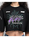 Ninth Hall Olivia Black Boxy Crop T-Shirt - Thumbnail image 3 of 5