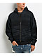 Ninth Hall One Hundred Claws Black Wash Crop Zip Hoodie - Thumbnail image 1 of 7