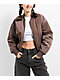 Ninth Hall Orion Brown Bomber Jacket - Thumbnail image 1 of 6