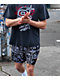 Ninth Hall Paisley Black Rayon Shorts - Thumbnail image 3 of 7