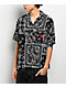 Ninth Hall Paisley Black Short Sleeve Button Up Shirt - Thumbnail image 1 of 3