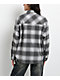Ninth Hall Pearl & Rhinestone Grey Flannel Shirt - Thumbnail image 2 of 4