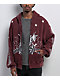 Ninth Hall Pillars Red Thermal Zip Hoodie - Thumbnail image 3 of 6