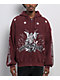 Ninth Hall Pillars Red Thermal Zip Hoodie - Thumbnail image 1 of 6