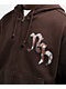 Ninth Hall Potassium Brown Zip Hoodie - Thumbnail image 2 of 6