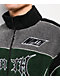 Ninth Hall Racer Green & Black Sherpa Zip Jacket - Thumbnail image 4 of 7
