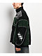 Ninth Hall Racer Green & Black Sherpa Zip Jacket - Thumbnail image 6 of 7