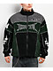 Ninth Hall Racer Green & Black Sherpa Zip Jacket - Thumbnail image 1 of 7