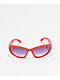 Ninth Hall Rev Red Sunglasses - Thumbnail image 2 of 2