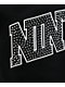 Ninth Hall Rhinestone Black Oversized Sweatpants - Thumbnail image 6 of 8