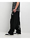 Ninth Hall Rhinestone Black Oversized Sweatpants - Thumbnail image 7 of 8