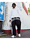 Ninth Hall Rhinestone Black Oversized Sweatpants - Thumbnail image 8 of 8