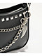Ninth Hall Rhinestone Heart Black Shoulder Bag - Thumbnail image 5 of 5
