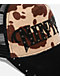 Ninth Hall Rodeo Studded Black & Brown Cow Print Pony Hair Trucker Hat - Thumbnail image 4 of 4