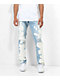 Ninth Hall Rogue Blotter Blue Wash Flare Denim Jeans - Thumbnail image 1 of 7