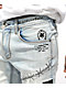 Ninth Hall Rogue Printed Light Aged Skinny Jeans - Thumbnail image 7 of 8