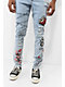Ninth Hall Rogue Skinny Light Wash Jeans - Thumbnail image 7 of 7