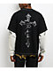 Ninth Hall Ruthless Black & Natural 2fer Long Sleeve T-Shirt - Thumbnail image 2 of 5