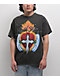Ninth Hall Sacred Heart Black Wash T-Shirt - Thumbnail image 1 of 4
