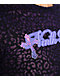 Ninth Hall Sadie Cheetah Burnout Black & Blue Crop T-Shirt - Thumbnail image 4 of 4